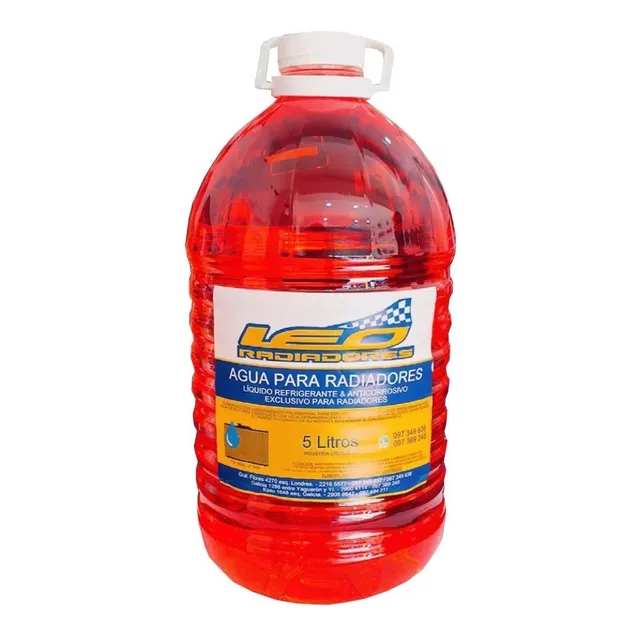 Agua Refrigerante Para Radiador 5 Litros