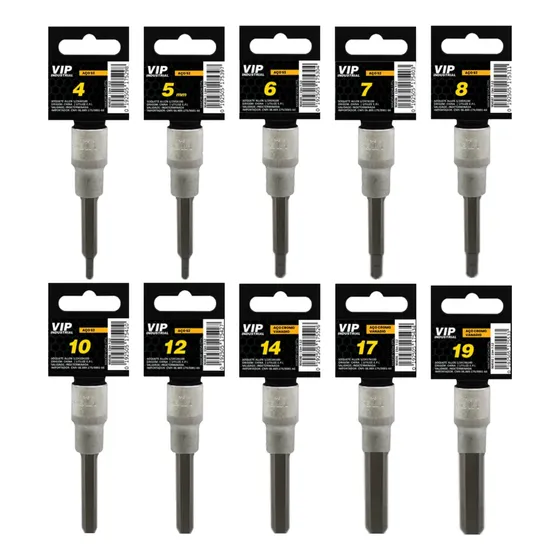 Soquete Allen Longo 4 5 6 7 8 10 12 14 17 19 Mm - Avulso Vip