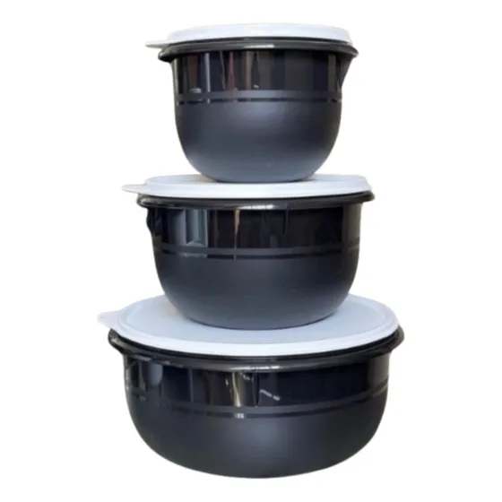 Kit Tigela Batedeira 3 Peças Tupperware