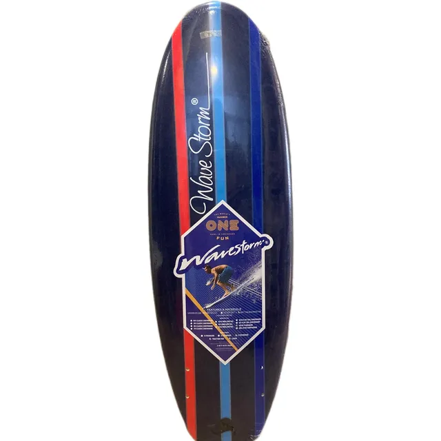 Tabla De Aprendizaje Soft 4'10'' Wavestorm + Quillas + Leash