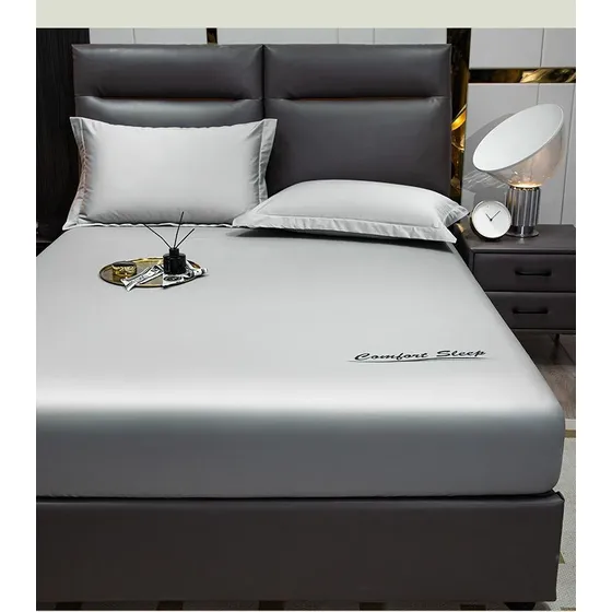 Sábanas De Seda De Hielo De Verano (funda De Almohada*2) .