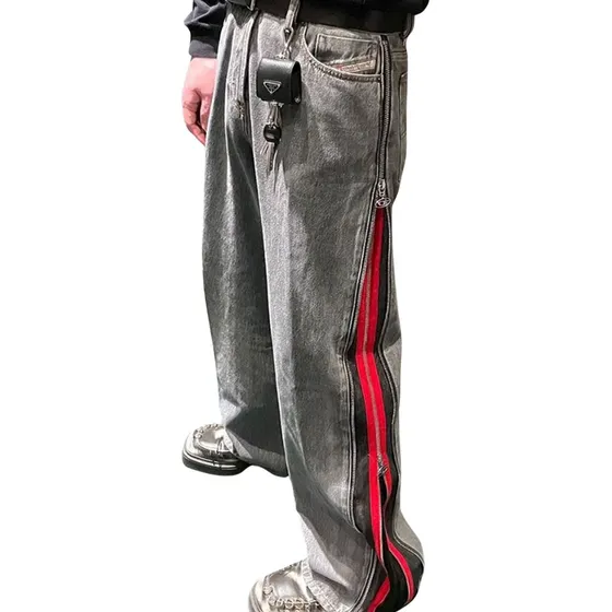 Pantalon Jeans Inked Unisex Dama Caballero Cierres