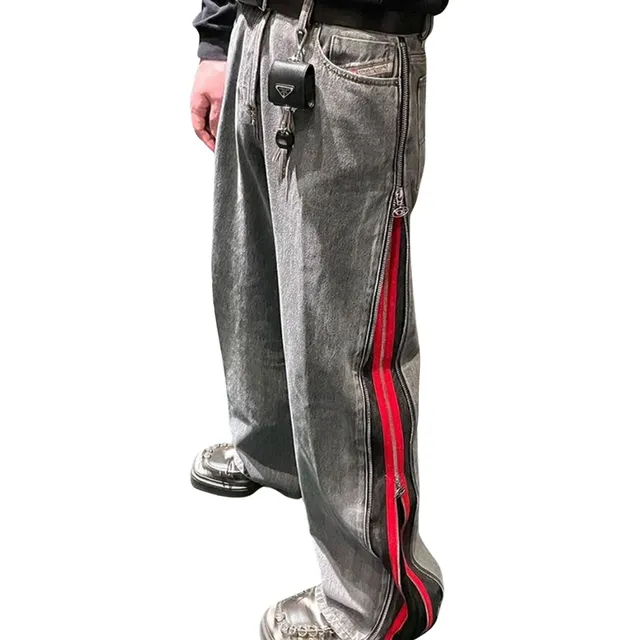 Pantalon Jeans Inked Unisex Dama Caballero Cierres