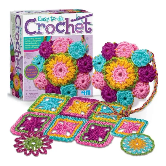 Set Aprende Tejido Crochet Diy