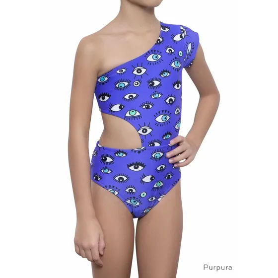 Traje De Baño Entero Top Asimétrico Ipanema