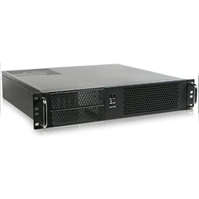 2u Compacto Micro-atx Rack Rackmount Gabinete Servidor