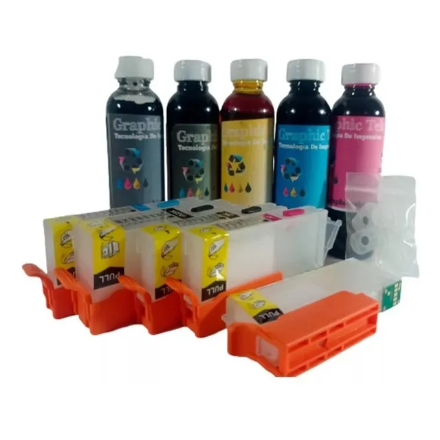 Cartuchos Rellenables Compatibles Canon Pgi-250 251 Ix6820