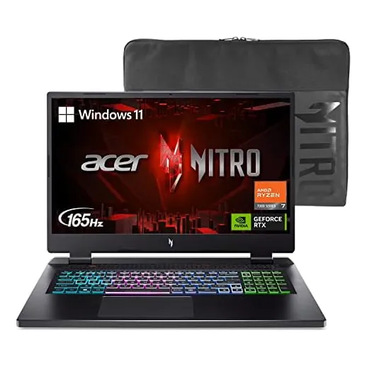 Laptop Acer Nitro 17 Gaming | Amd Ryzen 7 7735hs Octa-core C
