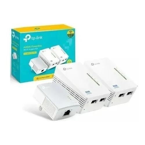 Repetidor Wi-fi Pela Rede Elétrica Tp-link Av600 Wpa4220