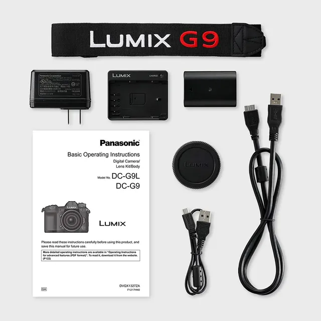 Cámara Digital De Panasonic Lumix G9 4k, Camara Pecar Espejo