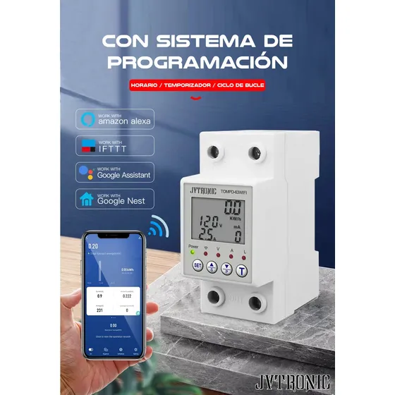 Protector Integral De Voltaje Toda La Casa Wifi