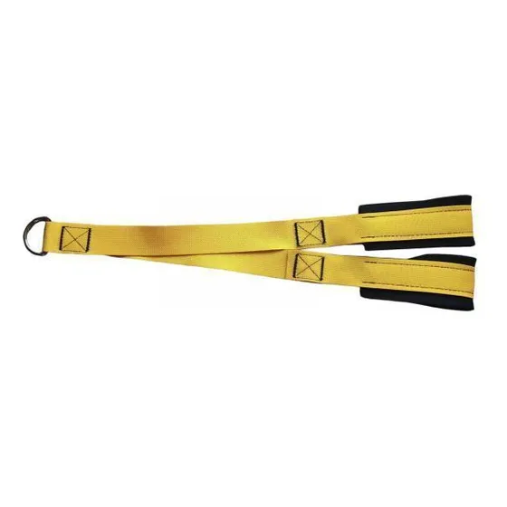 4 Accesorio De Cable Con Cuerda Para Tríceps Amarillo