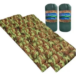 Kit 2 Colchonete Camping Solteiro Grande Verde F.a Maringa Kit 2 Colchonete Camping Solteiro Grande Verde F.a Maringa