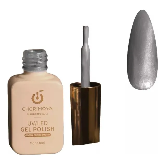 Kit De 1 Iman Y 1 Esmalte Ojo De Gato X 8 Ml Cherimoya
