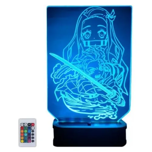 Lampara 3d Acrílico Rgb C/control Personalizadas Consulte