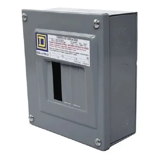 Base Centro Carga 3 Fases 100a Gris/blanco Control Trifasico