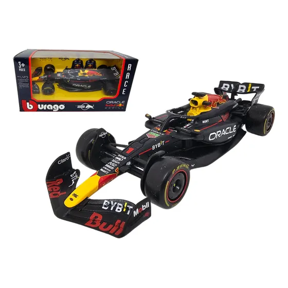 Burago F1 Red Bull 2024 Rb20 Verstappen #1 1/43 Sin Piloto Azul