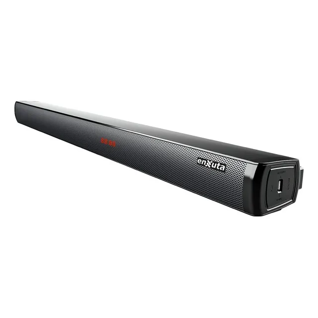 Barra De Sonido Enxuta Bsenx2940 400w 2.0 Ch Bluetooth Color Negro