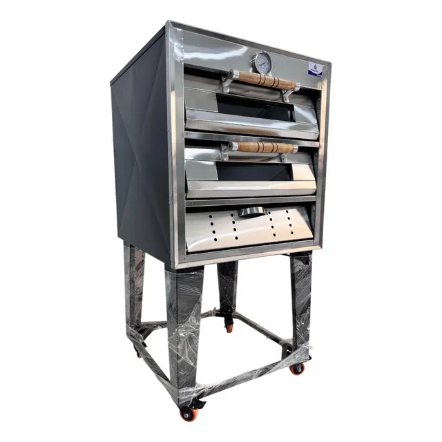 Horno A Gas De 2 Camara Indutrial Para Pizza
