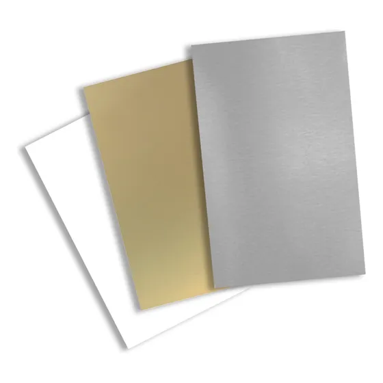 Lamina Aluminio Sublimable A4 Oferta Pack 3 Unidades