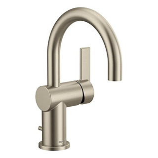 Grifo Para Lavabo De Baño Moen 6221bn, Colección Cia, De Una Grifo Para Lavabo De Baño Moen 6221bn, Colección Cia, De Una
