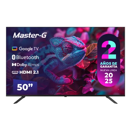 Smart Tv Master-G Led 50 Google Tv 4k Uhd Bluetooth Mgg50ufkg 2025