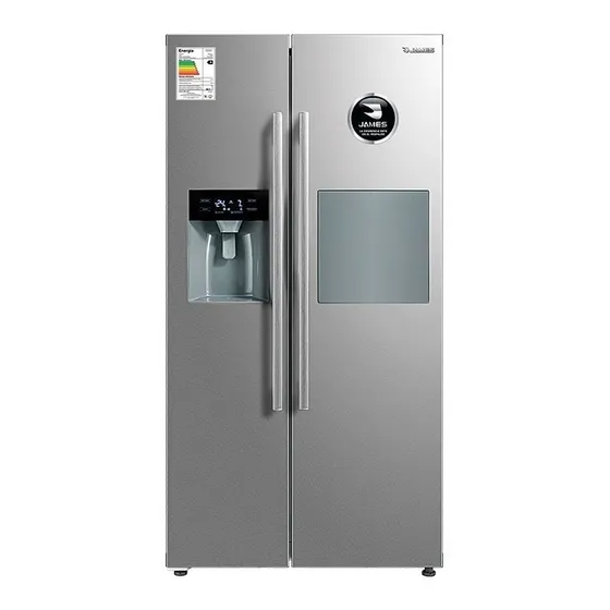 Heladeras James Side By Side Rj30 Inox Inverter La Tentación