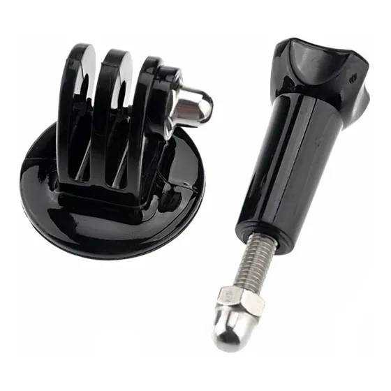 Kit Adaptador Cámara Acción Gopro Hero Para Trípode + Perno