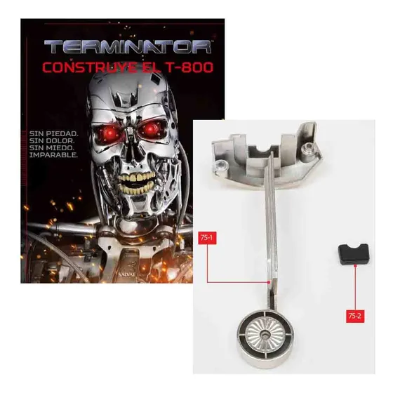 Construye El Terminator T-800 75 El Brazo Izquierdo Escala 1
