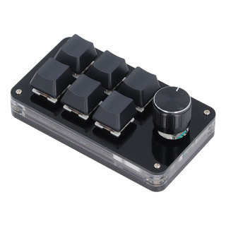 Teclado De Pc Mini Teclado Macro Mecânico Para Jogos 6 Tecla Teclado De Pc Mini Teclado Macro Mecânico Para Jogos 6 Tecla