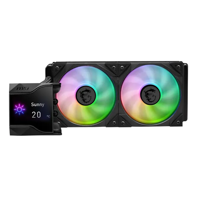 Msi Mpg Coreliquid D240 Argb Cpu Liquid Coader - 2.4 Pantall
