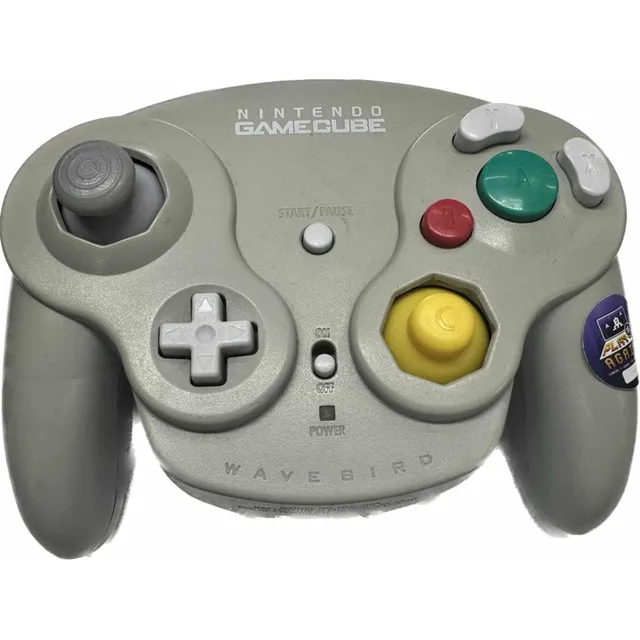 Control Nintendo Gamecube Wavebird Original Incluye Sensor