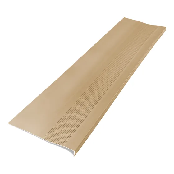 Grada Pvc 120x30cmx3mm Color Café Claro Qrubber