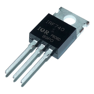 5pzs Transistor Mosfet Irf740 400v 10a 125w Canal N To220 5pzs Transistor Mosfet Irf740 400v 10a 125w Canal N To220