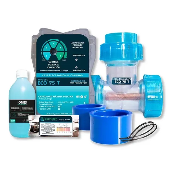 Ionizador Para Piscina Y Spa Econizer Eco 75 T Hasta 75 M3