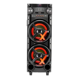 Caixa Amplificada Amvox Aca 1000 Newx 2 Woofers 8 1000w Bluetooth Preta 127/220v Sfm Caixa Amplificada Amvox Aca 1000 Newx 2 Woofers 8 1000w Bluetooth Preta 127/220v Sfm