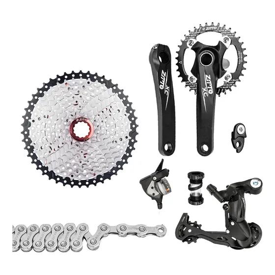 Kit De Transmisión For Bicicleta, Volante De Velocidad Mtb