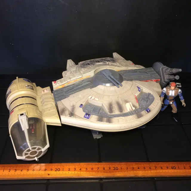 Star Wars Dash Rendar Con Nave Outrider Shadow Of The Empire