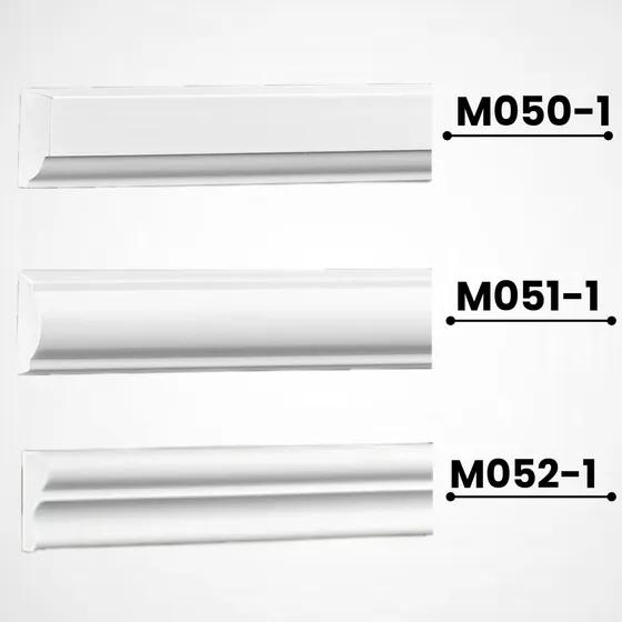 Moldura De Pvc 3cm Ancho X 1cm Alto X 240cm Largo