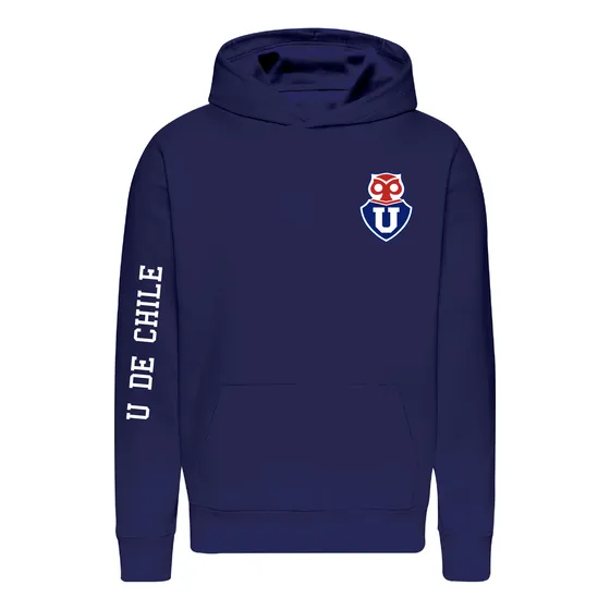 Poleron U De Chile - Futbol - Juego - Club Universidad De Chile - Logo - Estampaking