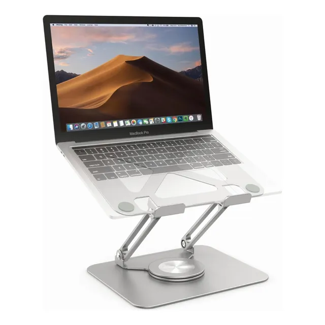 Phocar Soporte Para Laptop Aluminio Giratorio Y Ajustable
