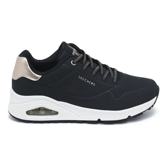 Skechers Tenis Uno Mujer Negro