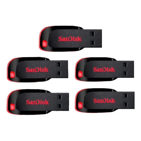 Pendrive 32gb Para Salvar Fotos Filmes Documentos 5 Uni