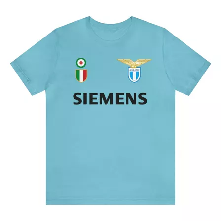 Remeras Algodon Lazio Italia Retro Varios Modelos Casual