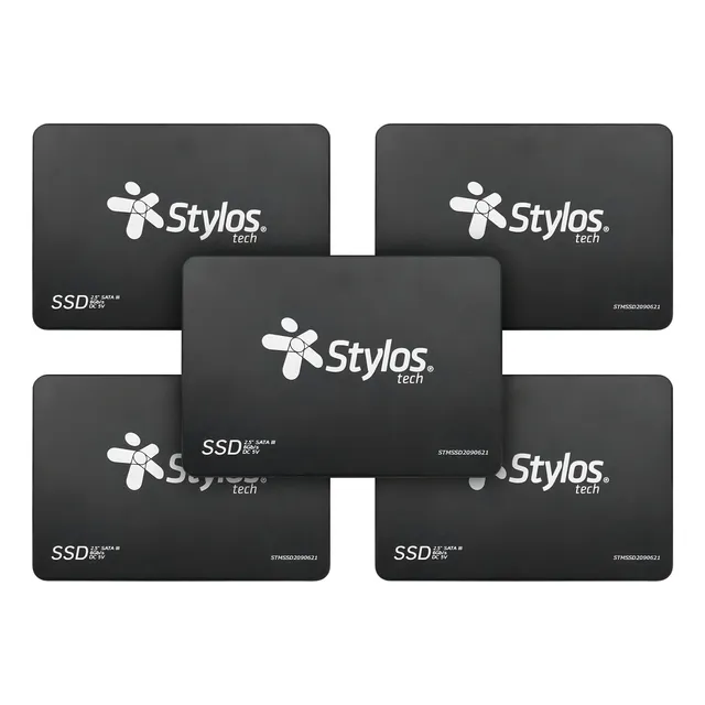 Disco Sólido Ssd Interno Stylos Almacenamiento Stmssd3b 480gb Negro