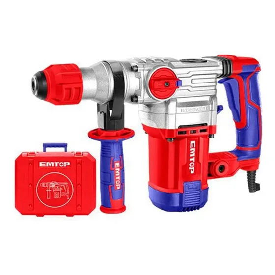 Rotomartillo Sds Plus 1500w 5.5j Concreto Acero Madera Emtop