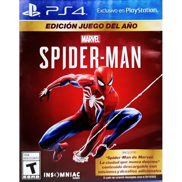 Spider Man Game Of The Year Edition Ps4 Fisico Spider-man