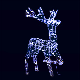 Guirnalda De Luces Led Decorativas De Navidad Ciervo 120cm Guirnalda De Luces Led Decorativas De Navidad Ciervo 120cm