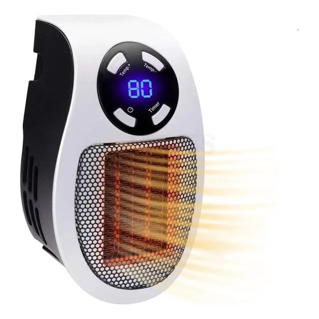 Calentador Eléctrico Silencioso Portátil De Cerámica 500w