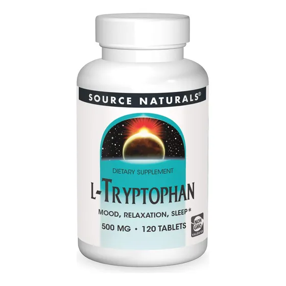 Suplement Source Naturals L-triptófano 500 Mg - 120 Comprimi